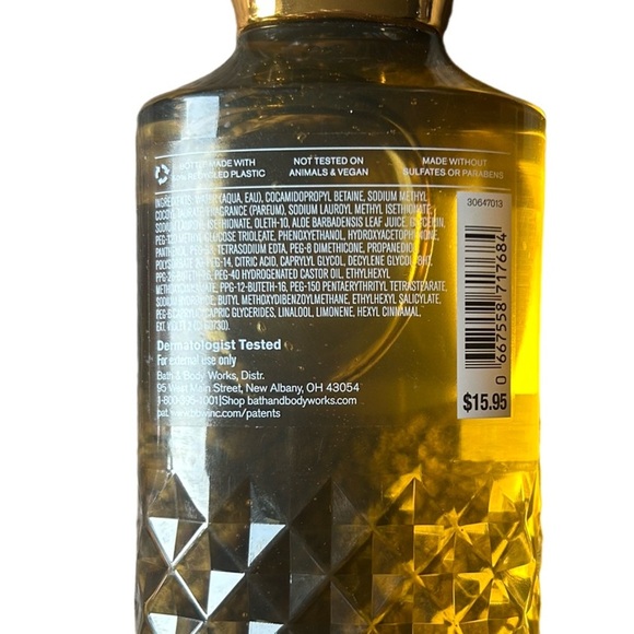 Bath and Body Works Golden Berry Mistletoe Body wash - Picture 4 of 4